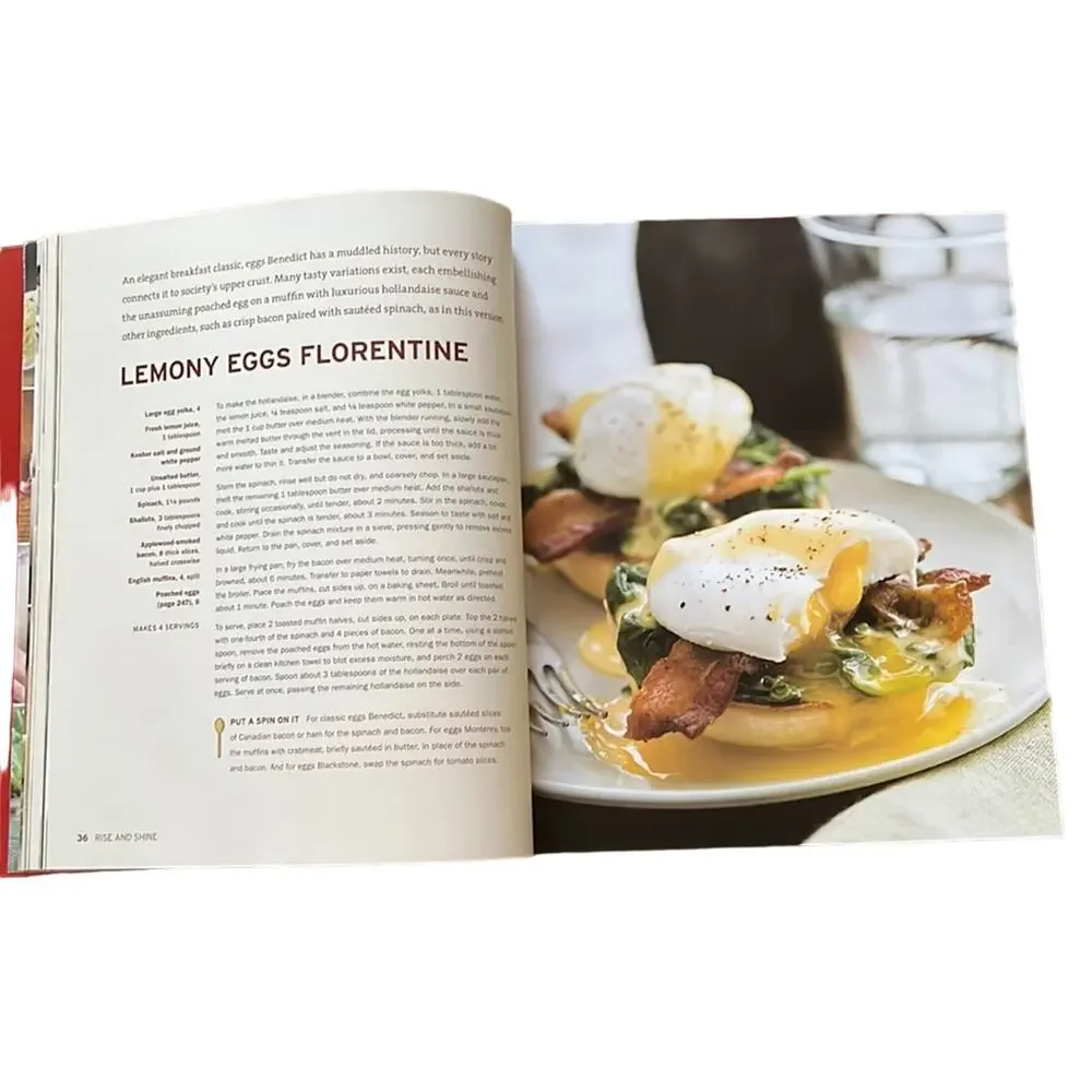 Comfort Food Cookbook by Rick Rodgers Softcover Colorful Pictures